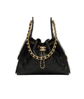 CHNL Black Small 25 Hobo Caviar