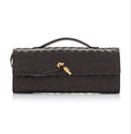 BV Brown Long Andiamo Hand Clutch