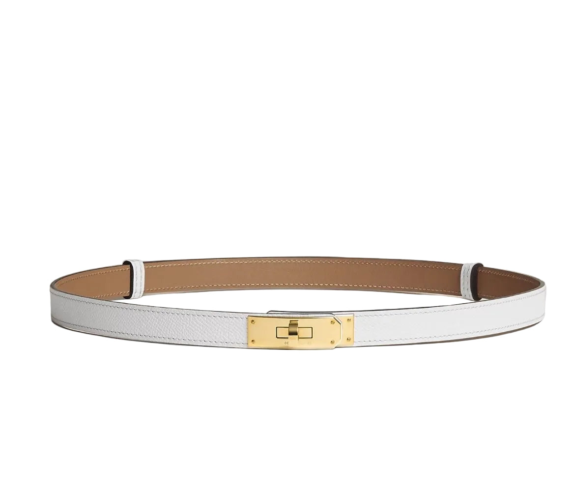 HRMS White/Gold Belt