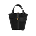 HRMS Black Picotin Lock 18 Pocket Gold Hardware