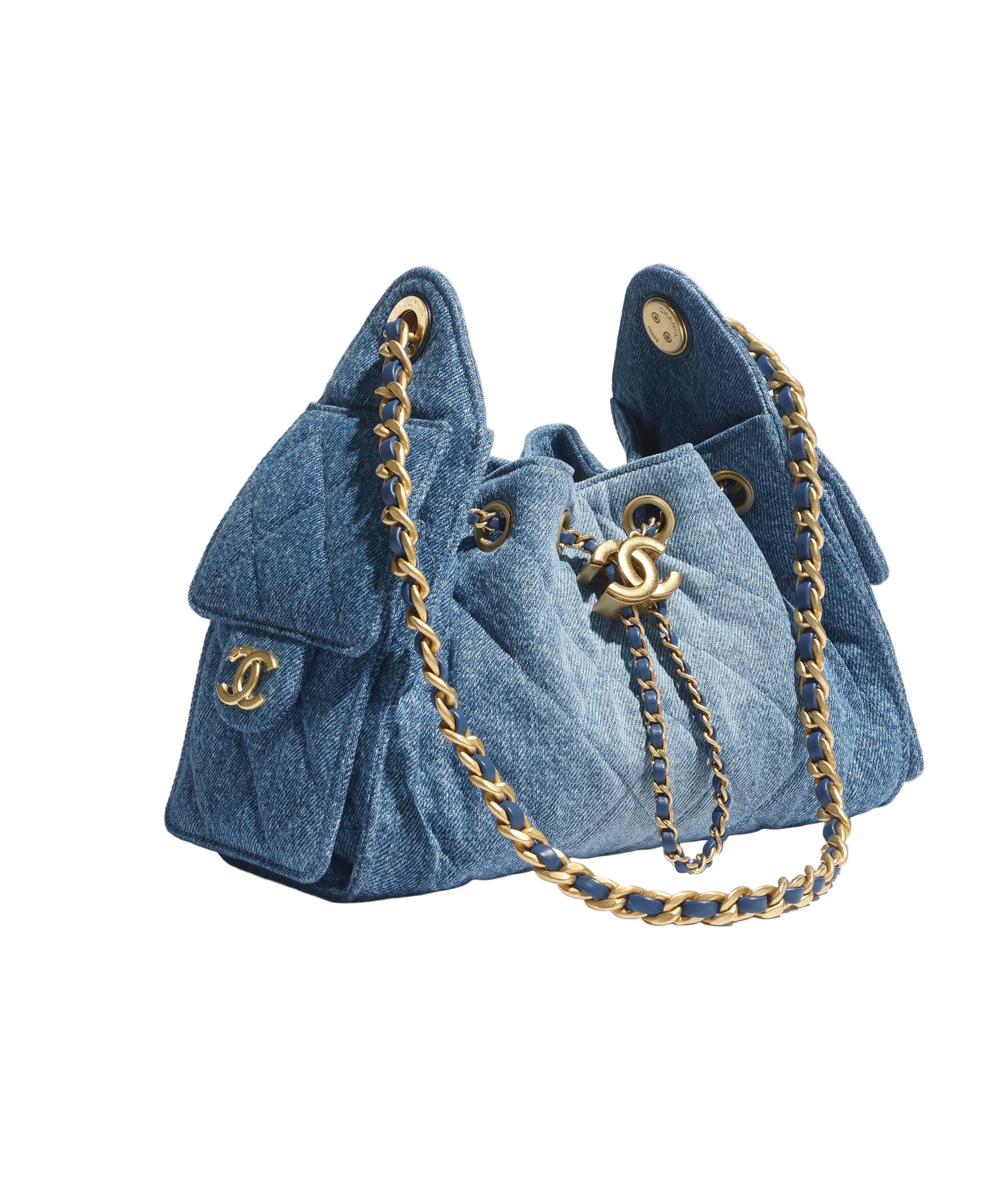CHNL Mini 25  Denim Bag